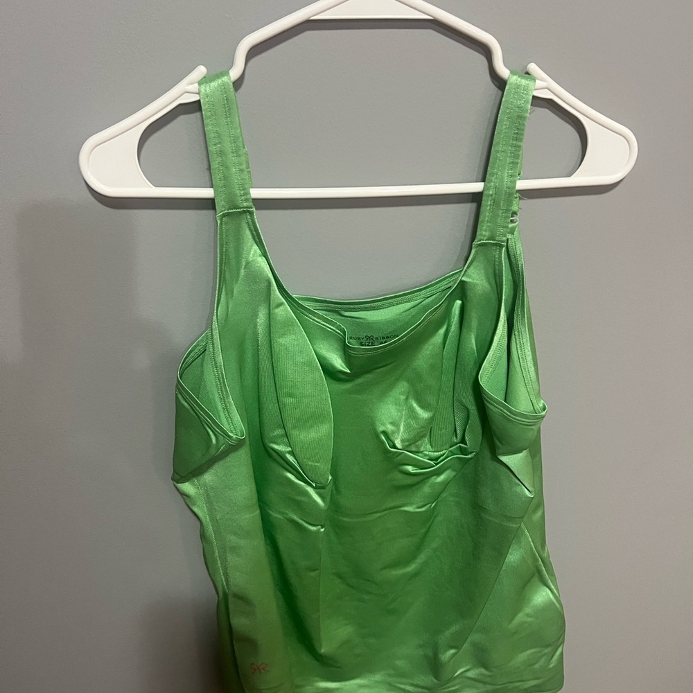 Ruby Ribbon Green Original Cami